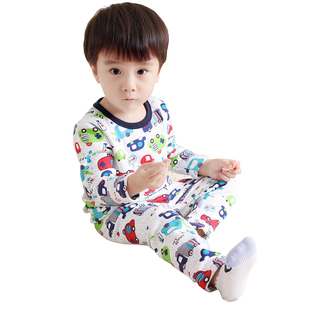 儿童保暖内衣套装加绒加厚男童女童秋衣秋裤宝宝睡衣小孩内衣裤冬