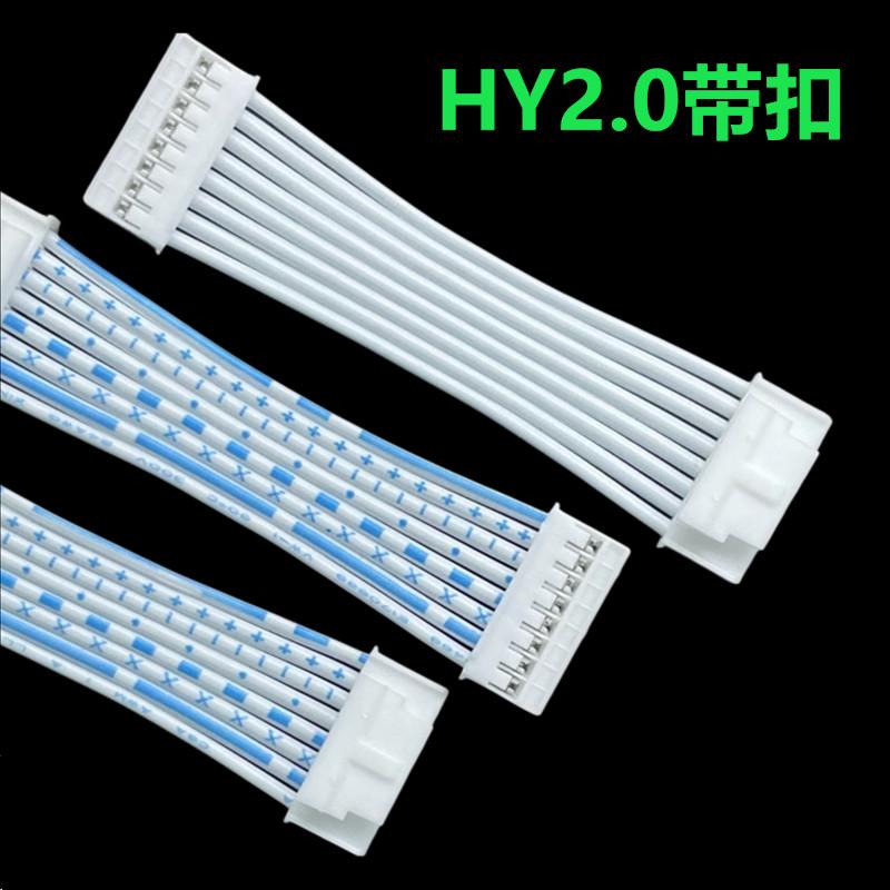 HY2.0双头同向8P排线连接线带锁