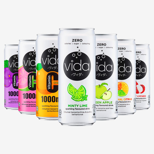 vida气泡水罐装325nl/罐装
