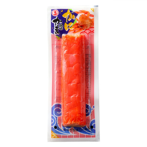 韩国进口丸玉香滑蟹柳味鱼棒即食手撕蟹味棒鳕鱼柳海味零食45g装