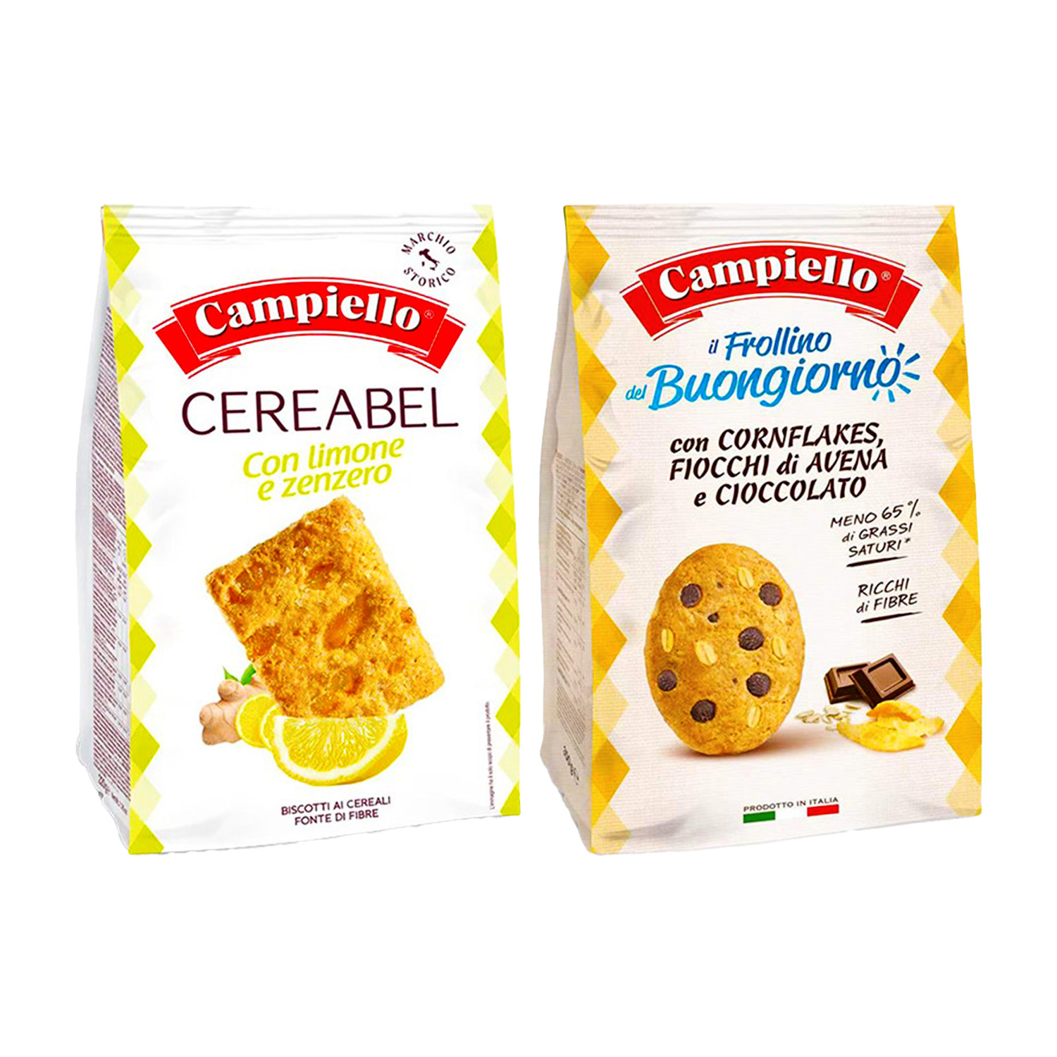 意大利进口Campiello卡佩罗燕麦玉米片黑巧克力曲奇饼干粗粮谷物