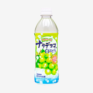日本三佳利椰果白葡萄汁饮料