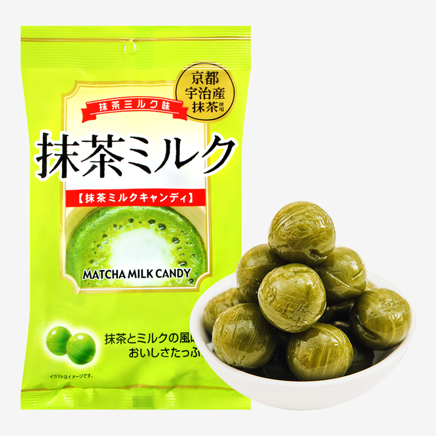 日本进口秋山制果宇治抹茶硬糖