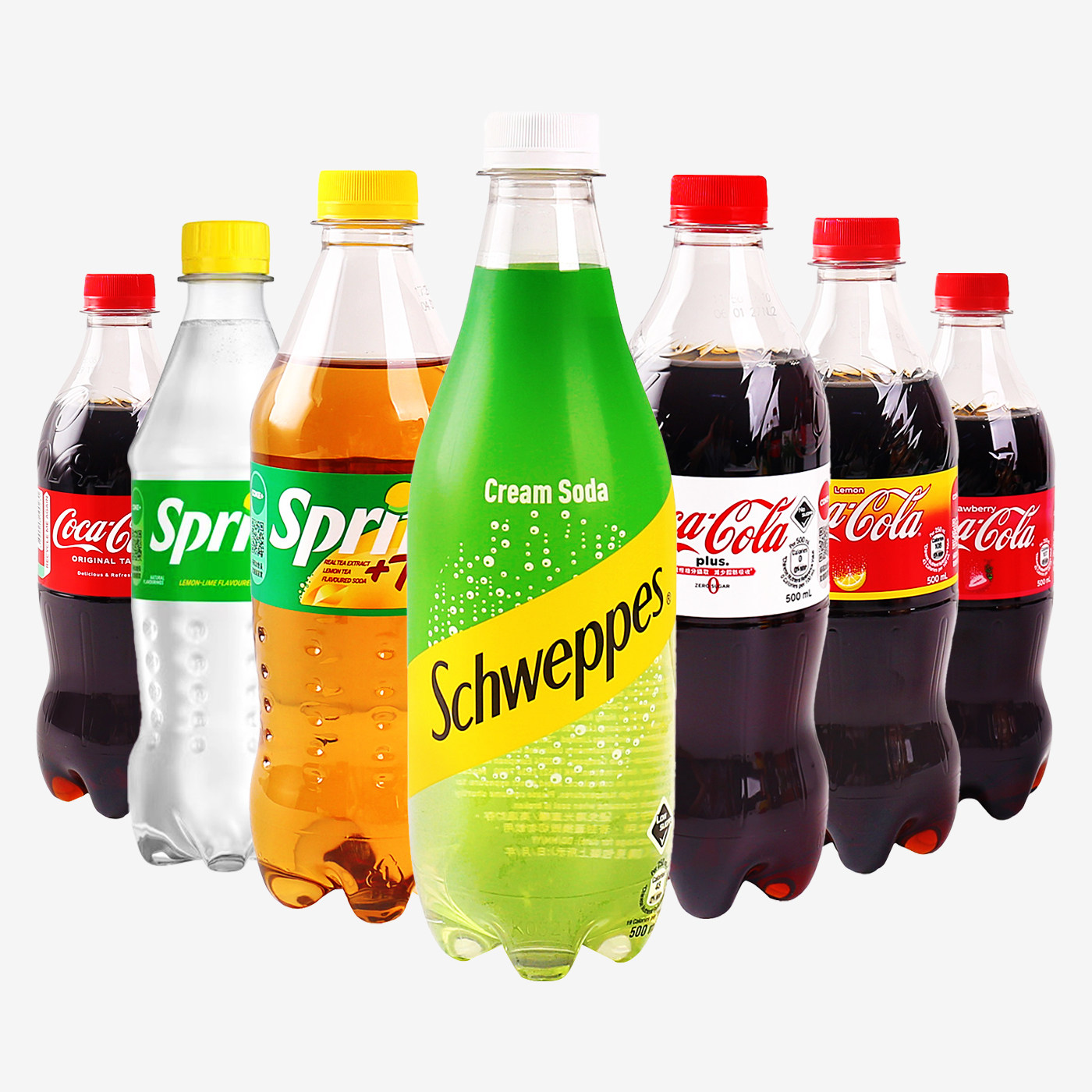 香港进口可口可乐香草汽水500ml