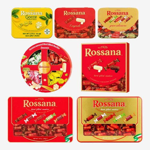 意大利进口Rossana什锦流心糖果