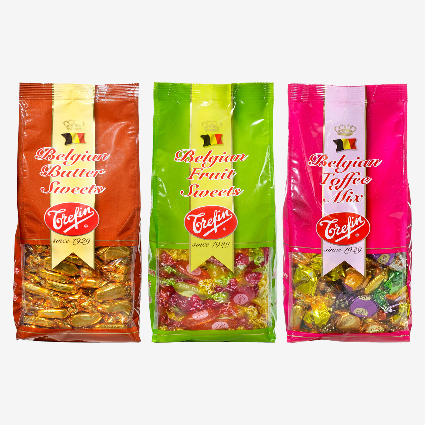 嘉芬莲什锦果味水晶硬糖