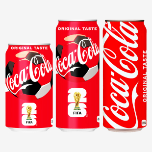 日本原装进口可口可乐英超联名FIFA世界杯可乐汽水铝罐装碳酸饮料