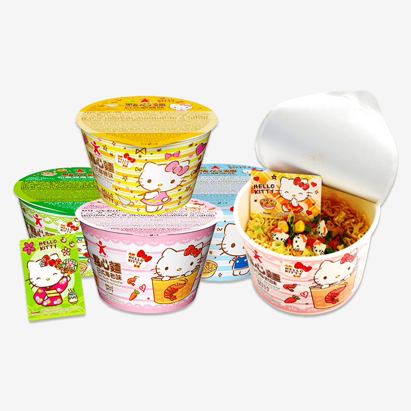 香港hellokitty公仔面三丽鸥泡面