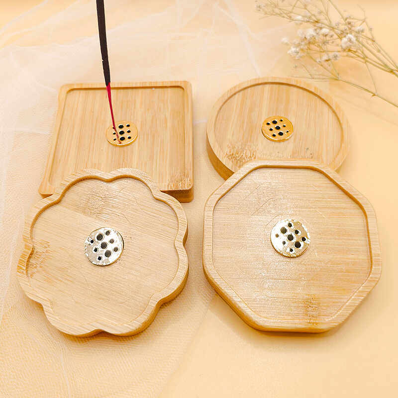 竹制香插盘家用室内线香底座檀香沉香熏香炉托盘香道用品配件,餐饮具,茶盘,淘宝优惠券,粉丝福利购,淘宝优惠卷