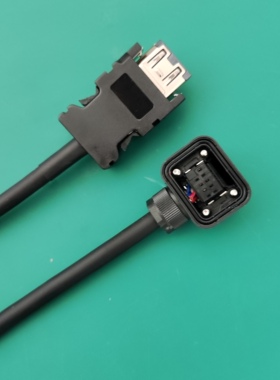 三菱伺服电机编码器线J3J4JE动力电源电缆MR-J3ENCBL5M-A1-A2-L-H