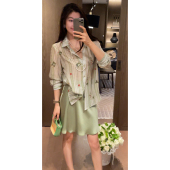 2N.COU妮蔻26春新款 光泽垂感醋酸显瘦半身裙女气质高腰A字短裙