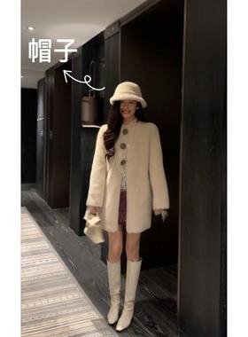 N.COU妮蔻25秋新款【命里贵人】100%绵羊毛帽子DY22903