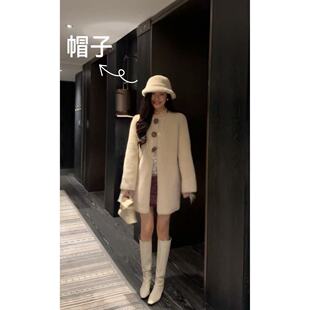 N.COU妮蔻25秋新款【命里贵人】100%绵羊毛帽子DY22903