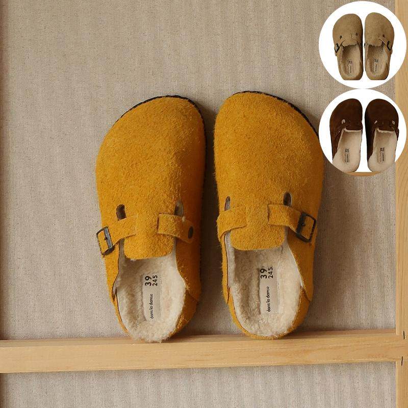 经典复古软木真皮日系包头拖