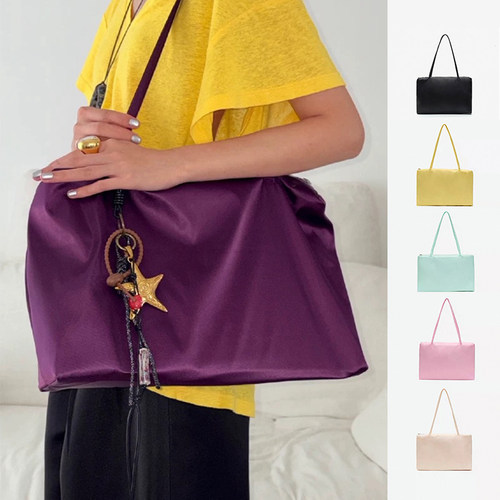 fyogs通勤百搭帆布单肩手提包