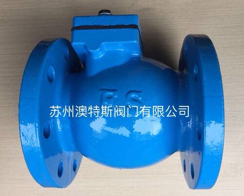 正宗台湾富山横式止回阀 FS072法兰止回阀 原装