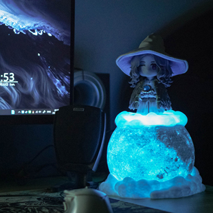 艾尔登法环周边娇小菈妮Q版手办月球模型灯可爱桌面摆件送人潮玩
