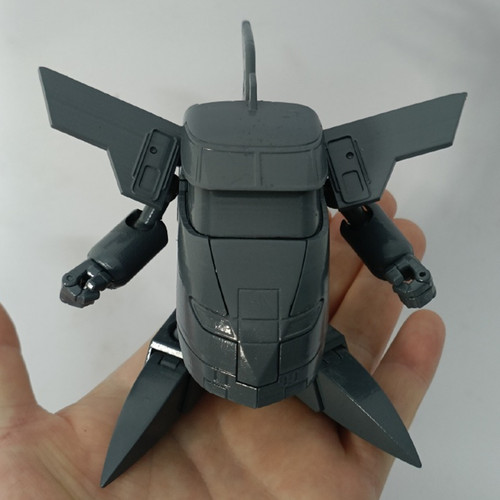 变形玩具铁胆火车侠合金成品