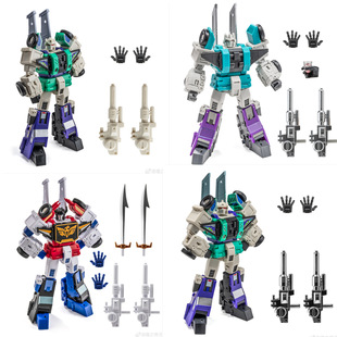 Newage 六变忍者 六面兽 小比例模型口袋战争G1 H74 变形玩具