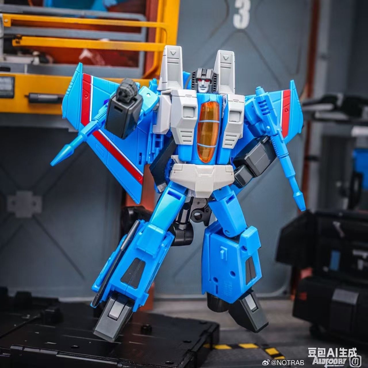 孩之宝 变形金刚 SS系列 SS86 惊天雷 V级 飞机模型玩具