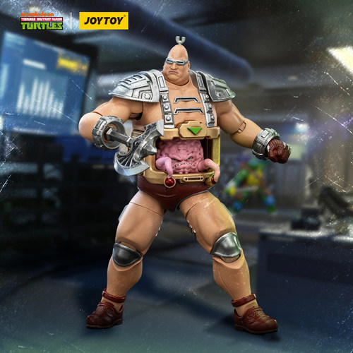 JOYTOY暗源 忍者龟 克朗 1/18全可动兵人模型手办玩具正版潮玩