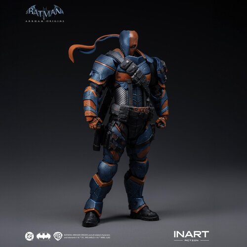INART Action 蝙蝠侠 阿卡姆起源 丧钟 成品可动人偶1/12手办模型