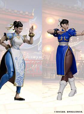 52TOYS 闪电奇舞 街头霸王 春丽 Qutfit2 1/12 成品可动人偶手办