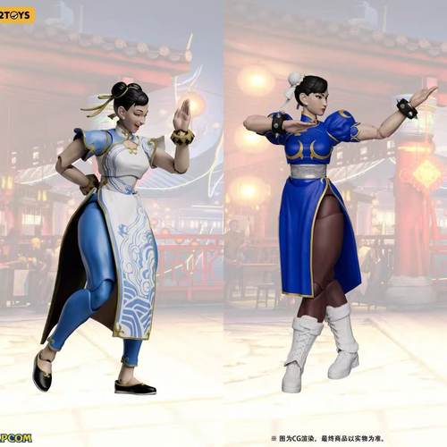 街头霸王52Toys春丽成品人偶