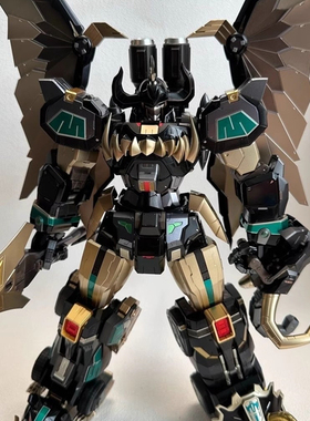 兽王模型 G-02 暗黑色大兽神 可合体 变形可动合金 成品模型