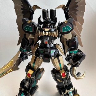 兽王模型 G-02 暗黑色大兽神 可合体 变形可动合金 成品模型