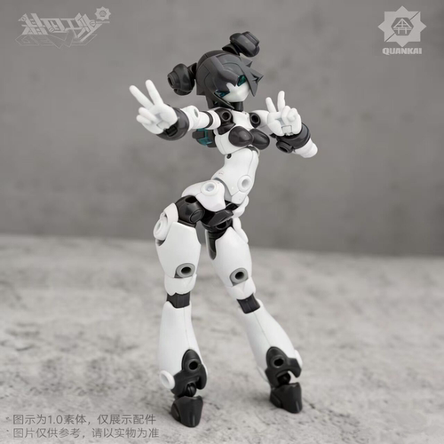 国创拼装机娘模型玩具手办