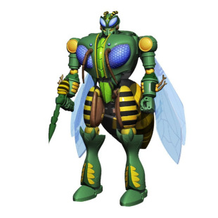 变形玩具ROBOT TOYS RT-D02 黄蜂勇士 D系列 超能勇士 成品可动