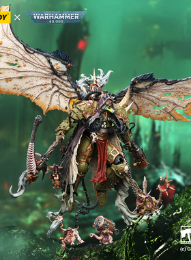 JOYTOY暗源战锤40K莫塔里安 纳垢恶魔原体1:18可动兵人模玩手办