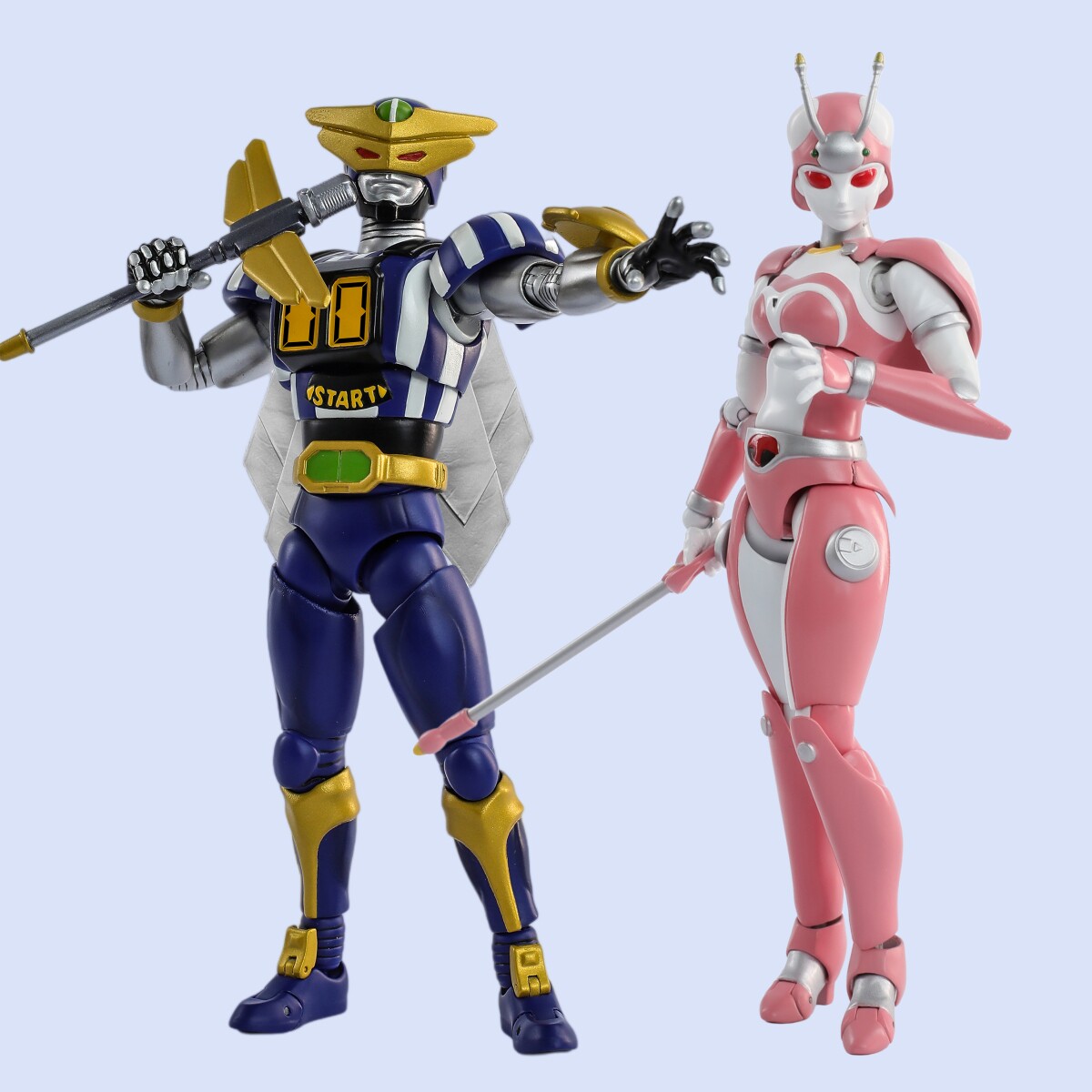 52TOYS 闪电奇舞铁甲小宝1/12蜻蜓队长 田德莉娜成品可动人偶手办图片