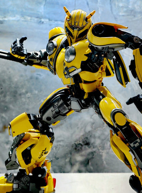 变形玩具大CE-01黄蜂电影外传甲壳虫合金成品灯光关节可动机器人