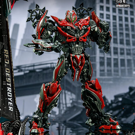 变形玩具Unique Toys UT R09-02 毒刺精涂版电影版红猛毁灭者模型