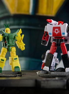 变形玩具吴医生DR.WU DW-E51+E52 红色警报 弹幕套装 小比例昆虫