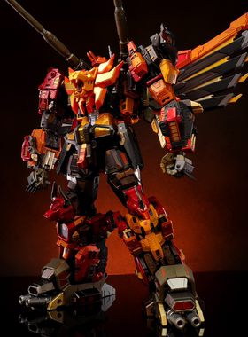 TAKARA TOMY 变形金刚钢铁机神T-Spark AMT-02 冲云霄 巨狰狞组合