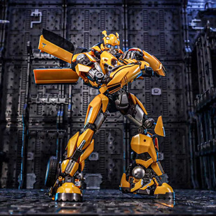 01大黄蜂黄小仔 电影7合金骨架成品龙虾腰 玩具仔TOYS 变形玩具