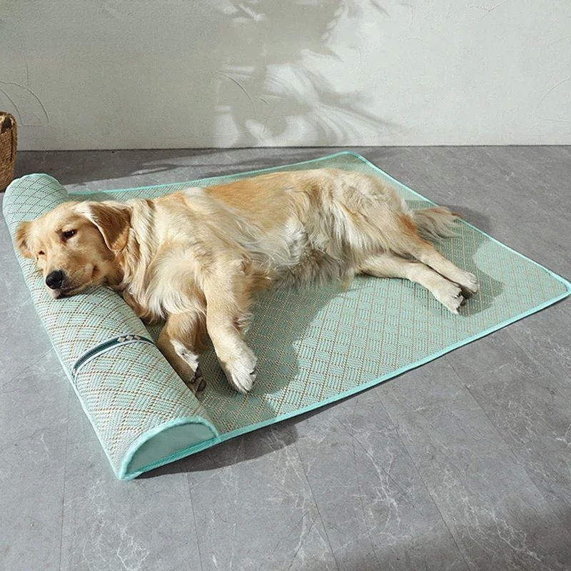 Summer Cat and Dog Bed with Pillow Cooling Sofa Small Medium