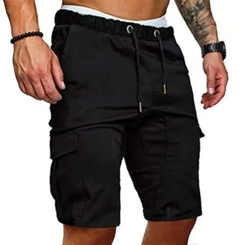 Mens Casual Camo Shorts Combat Short Pants Military Army Car