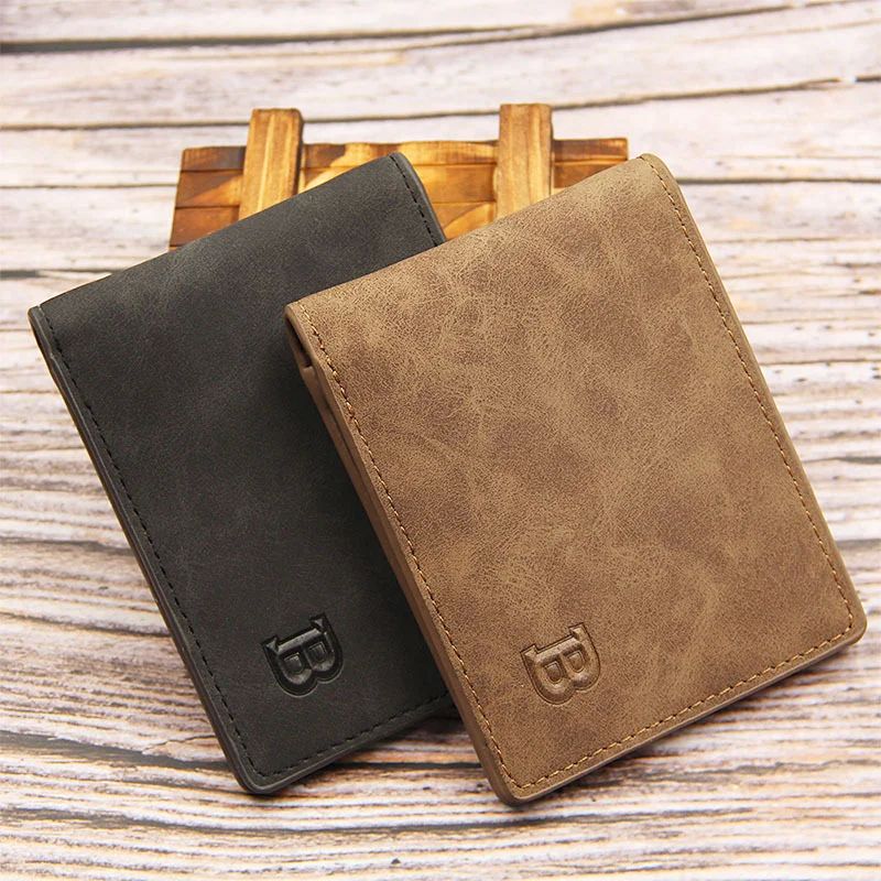 2023New Men Wallets Small Money Purses Wallets New Design Do 箱包皮具/热销女包/男包 双肩背包 原图主图