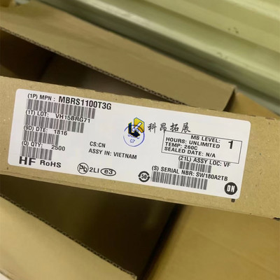 MBRS1100T3G SMB 丝印BIC 肖特基二极管 全新原装 BOM配单