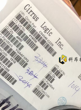 CS4345-CZZR MSOP10 丝印345C 音频数模转器 IC 全新原装 BOM配单
