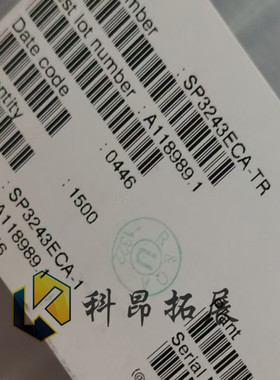 SP3243ECA-TR SSOP-28 电子元器件 全新原装 BOM配单 拍前咨询