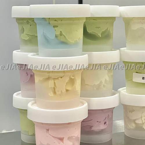 冰淇淋冰激凌盒子100ML酸奶罐子
