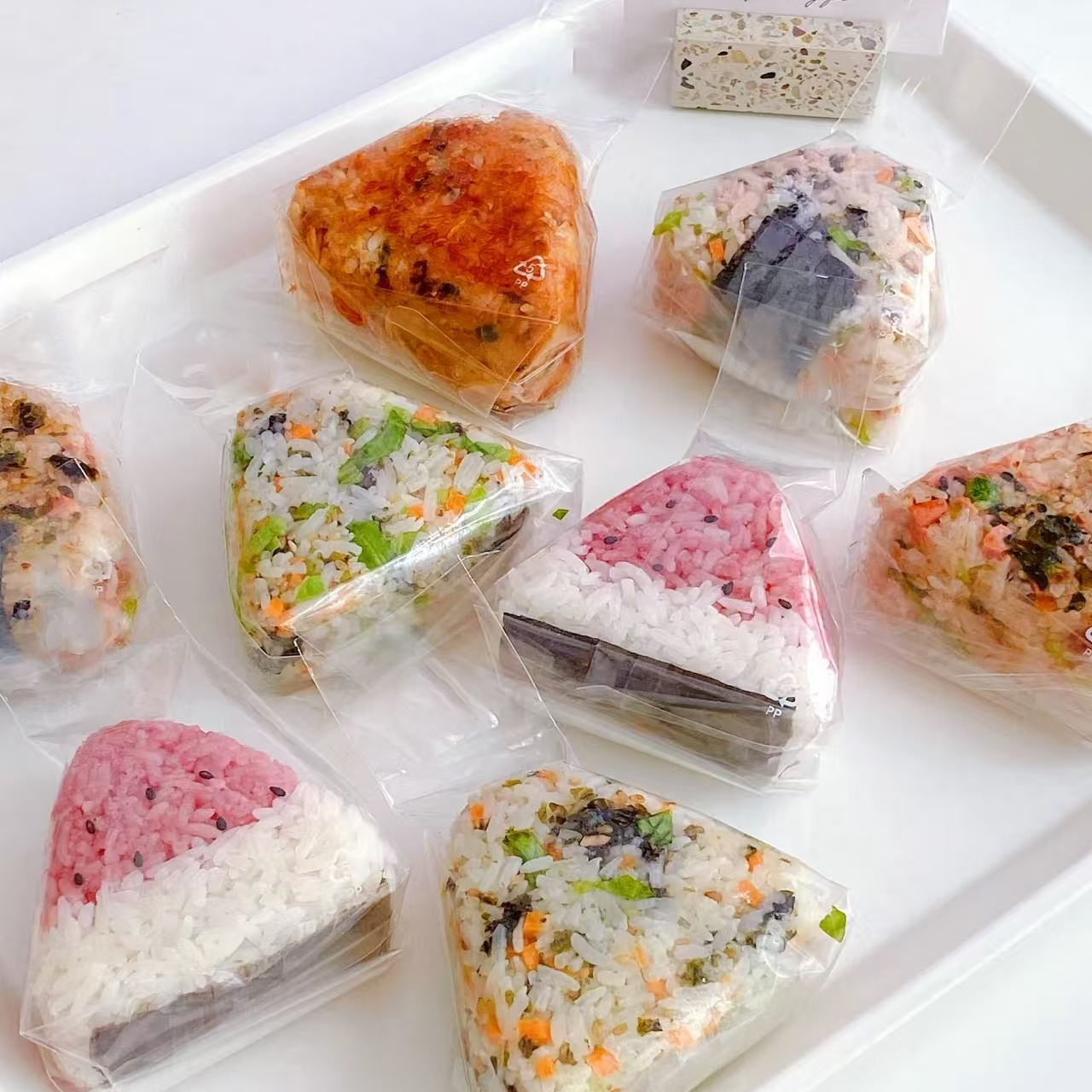 三角饭团袋食品级微波炉可加热