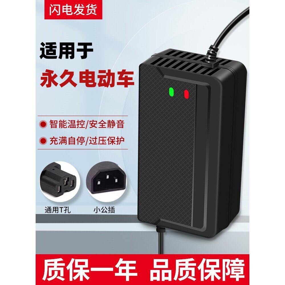 鑫欣隆电动车充电器适用永久电动