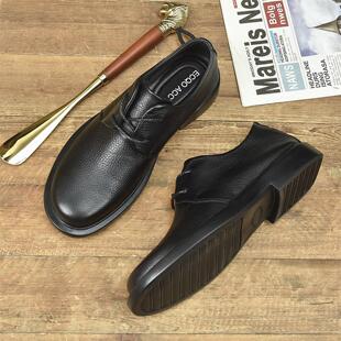 男秋冬英伦户外高档男鞋 皮鞋 百搭透气男款 真皮休闲男皮鞋 男款