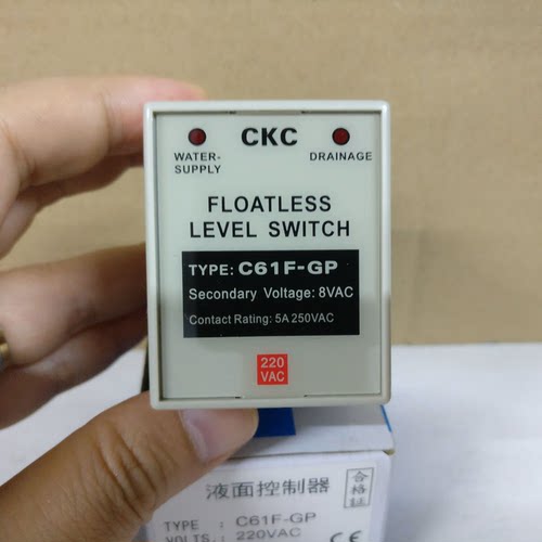松菱电机CKC 液位控制器水位液位供水继电器 C61F-GP